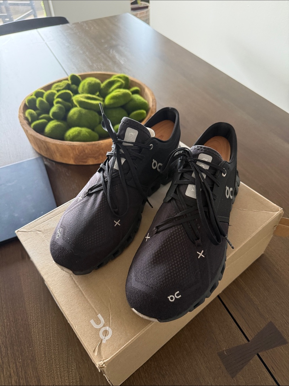 On Running Men's Cloudrunner Black Athletic Sneakers